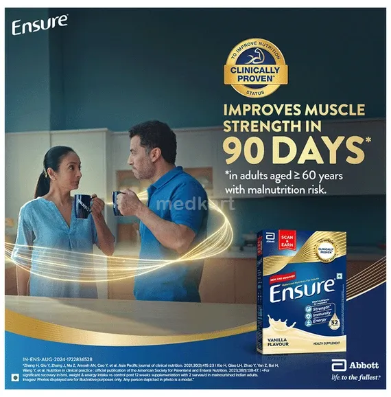 ensure vanilla powder 200 gm